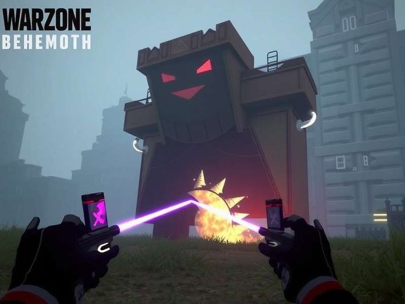 Warzone Behemoth Gameplay Screenshot